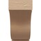 Ekena Millwork 5"W x 10"D x 10"H Classic Van Buren Rough Cedar Woodgrain TimberThane Corbel, Primed Tan CORUR05X10X10VANRCPR - alternate 6